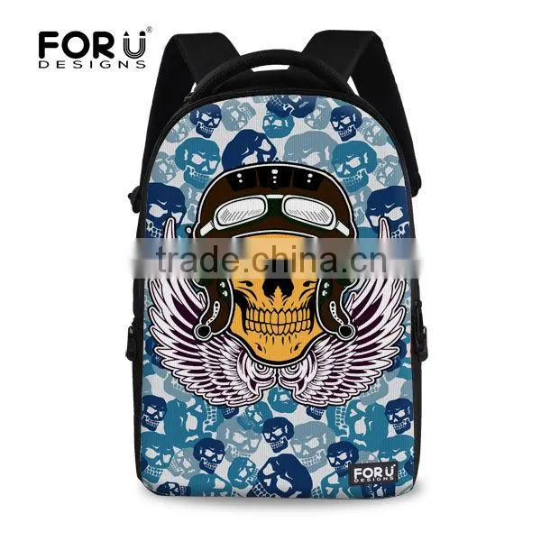 Skull Cartoon Backpack,3d Cartoon Backpack,polyester Backpack photo-3