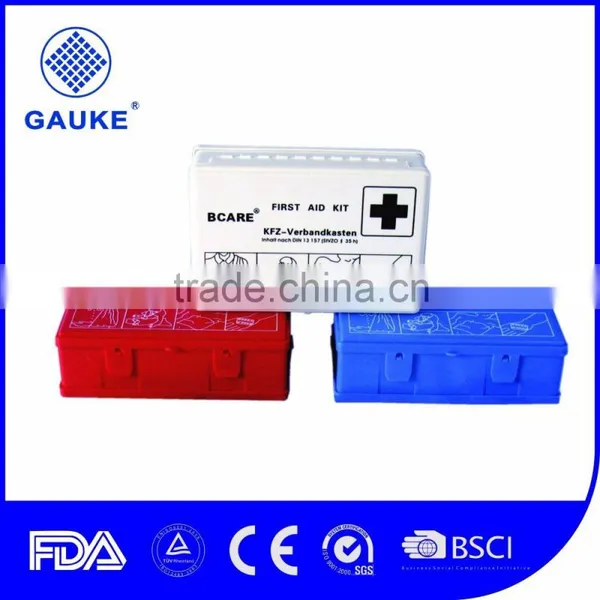 Din13019 Adhesive Plaster Tape First Aid Kit Bag photo-3