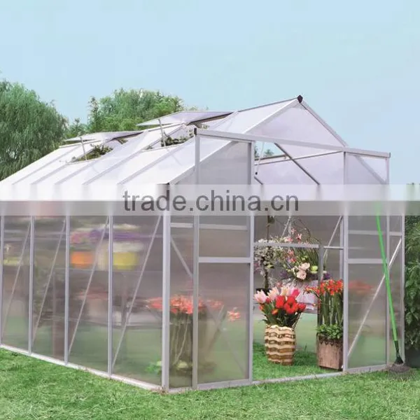 Sunor Premium Greenhouse Garden Growhouse With Polycarbonate Cold Aluminium Profile photo-3
