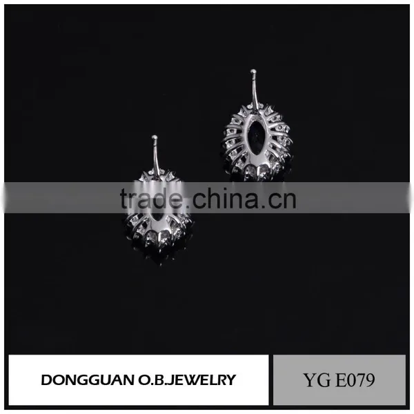 Dubai Gold Jewelry Earring New 2016 Latest Zirconal Earring Designs photo-3