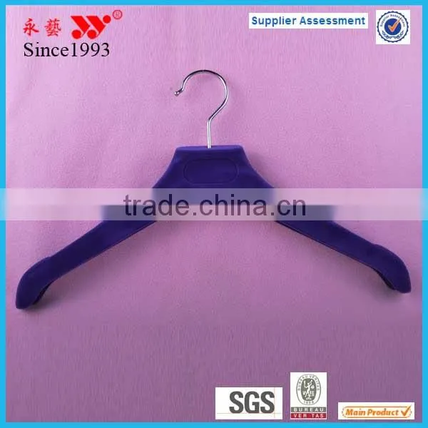 Women's Velvet Flocking Coat Hangers Custom