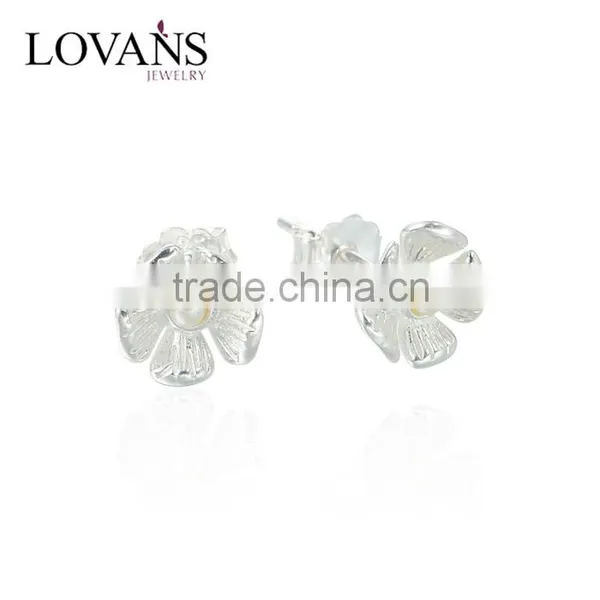Freshwater Pearl Jewelry,Latest Design of Pearl Earrings for Women FE279