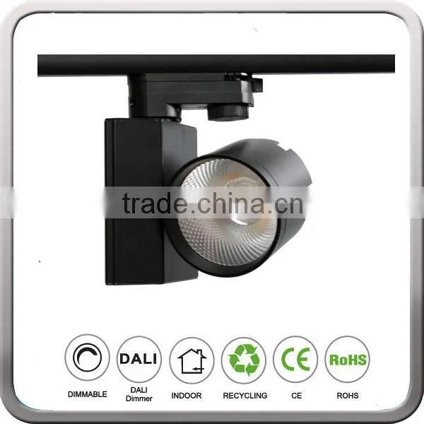 Strobeless Flick Free 30 Watts Track Rail Lights With Citizen COB LED Track Light 100Lm/W 97Ra photo-6