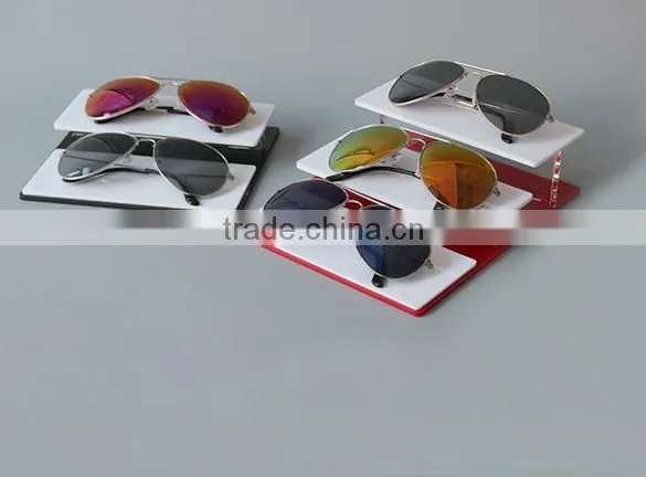 Crystal Clear Acrylic Eyeglass Display Stands Lucite Eyewear Display Rack Plexiglass Sunglasses Display Holder photo-2