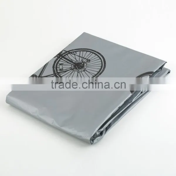 Rain Cover Dust Cover for Bike or Motorcycle Bike Motorcycle Rain Dust Cover Waterproof Outdoor Scooter Protector Gray For Bike photo-4