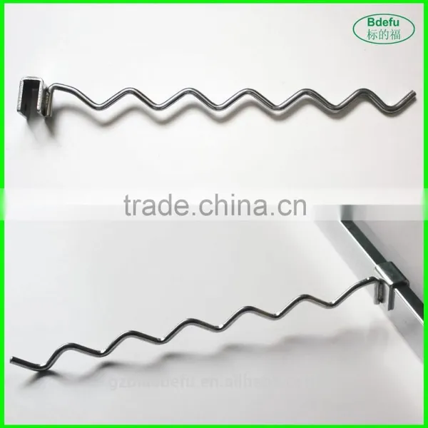 Single Prong Crossbar Hooks Curved Display Hook photo-2