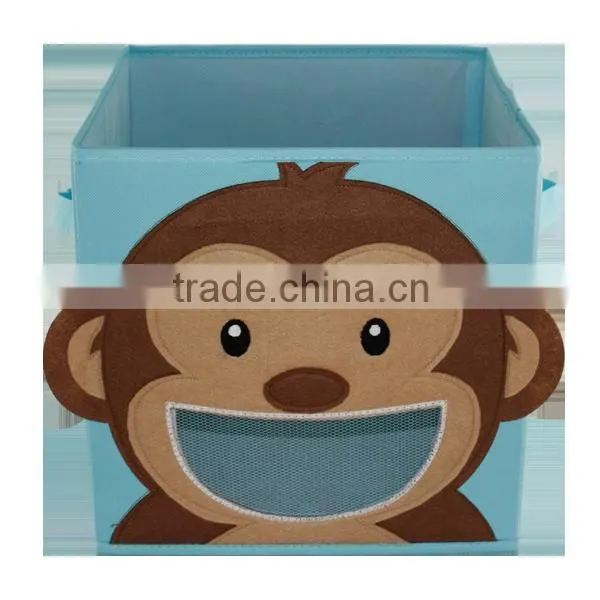 2016 Hottest Homeware Folding Cardboard Cute Storage Box ,storage Cube ,toy Container