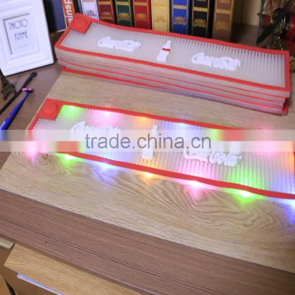 Customed Rubber LED Bar Mat Newest Soft Pvc LED Bar Runner photo-2