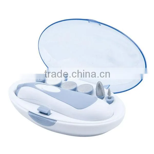 Professional Manicure/pedicure Set With 6 Attachments for Buffing/smoothing/contouring/filling photo-2