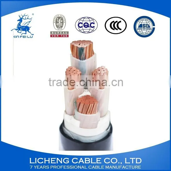 4 Core Wire Cable 4x185mm2 Copper Xlpe Insulated Pvc Coated Power Cable Electric Cable photo-2