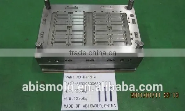 16 Cavities Overmold for Shaver Handle Plastic Injection Mould and Moulding Mould Maker photo-3