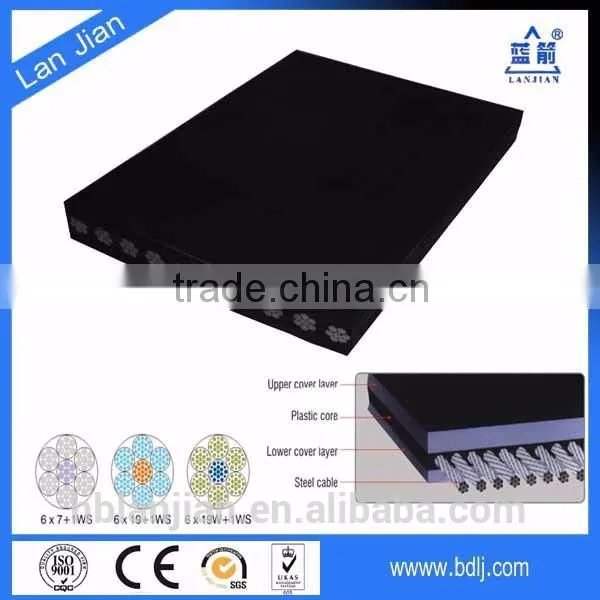 Heavy Load Heat Resistant Belt,steel Core Conveyor Belt photo-3