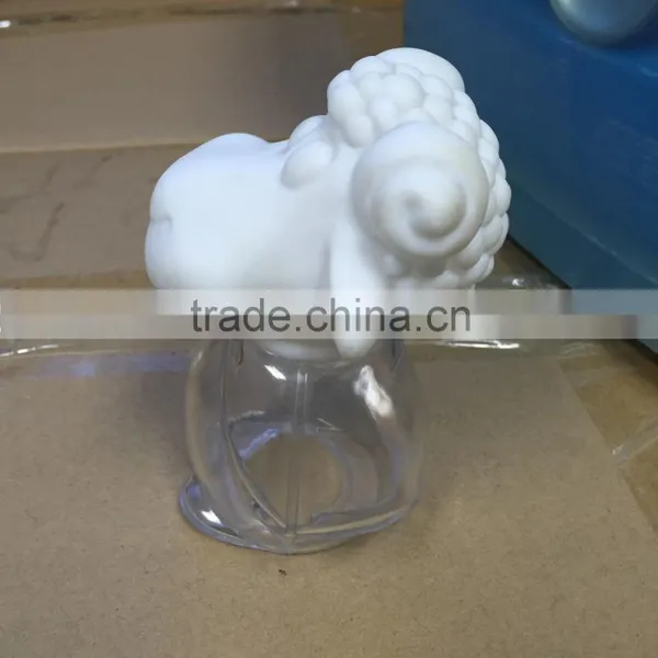 White Sheep Plastic Toy,Animal Clear Money Box photo-3