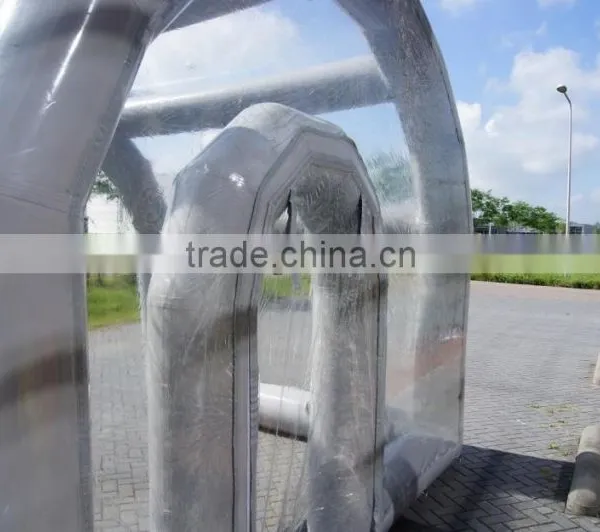 Tube With Clear Cover Inflatable Transparent Tent for Customized Made photo-4