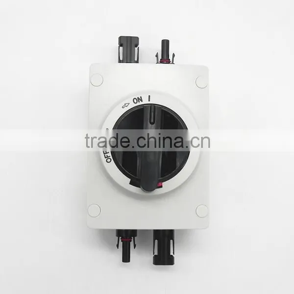 High Quality 1000V 32A PV DC Isolator Switch With MC4 Connector