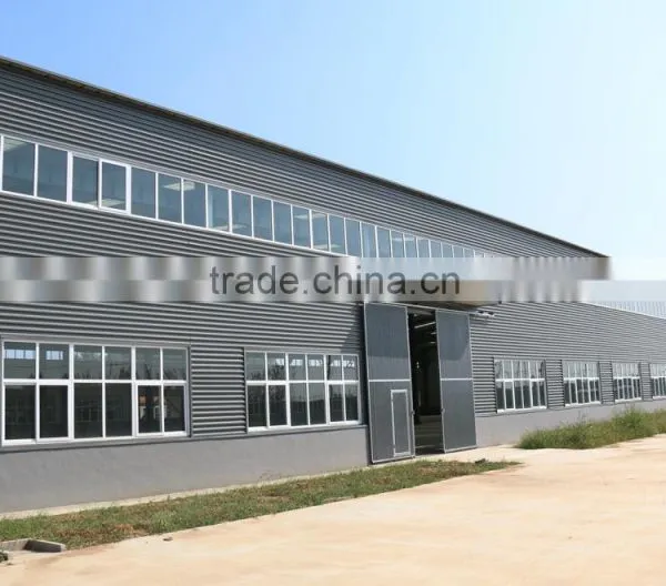 Galvanized Light Steel Structure Welding Workshop Steel Structure Drawing