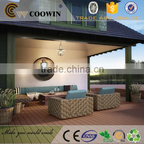 CHINA WPC Composite Outdoor Solid Portable Veneer Hardwood Decking for Garden photo-3