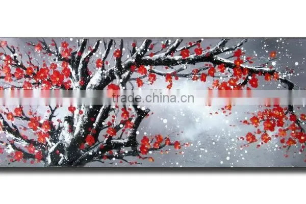 Chinese Painting Abstract Textured Canvas Wall Art photo-3
