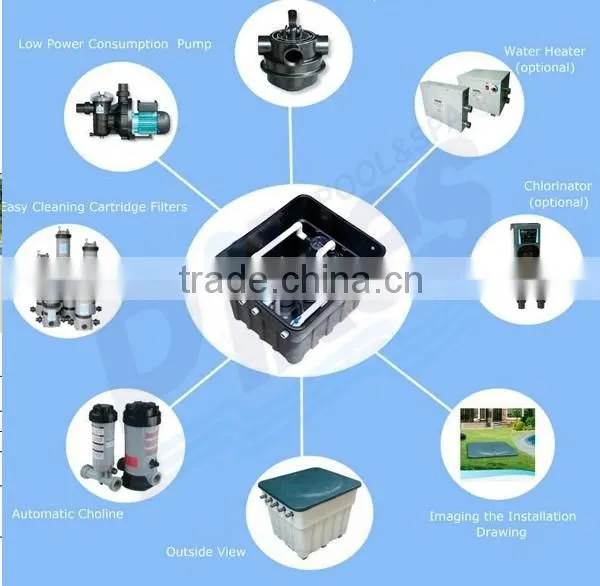 Durable Swimming Pool Waste Water Quartz Sand Filter Housing PK8018 photo-4