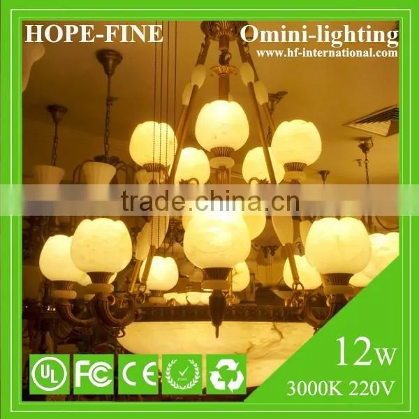 New Product High Lumen 80lm/w Liquid Cooled 360degree Led Bulb E27 12W photo-6