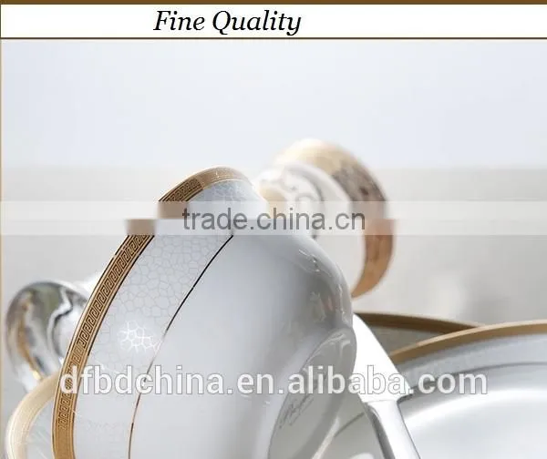 50pcs Bone China Dinner Set /dinnerware Sets/porcelain Dinner Sets photo-4