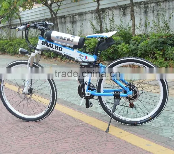 Modern Style Full Suspension Electric Bike Mountain Bike photo-3