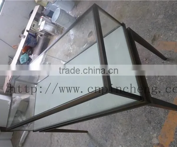 Hot Sale Floor Standing Metal Jewelry Display Cabinet /stailess Steel Jewelry Display Counter photo-4