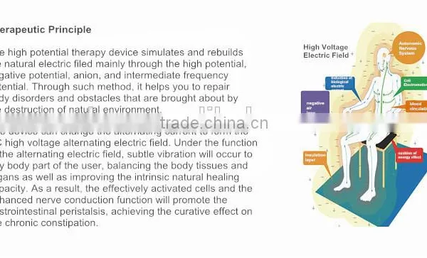 High Potential Negative Potential Electric Field Treatment Machine photo-3
