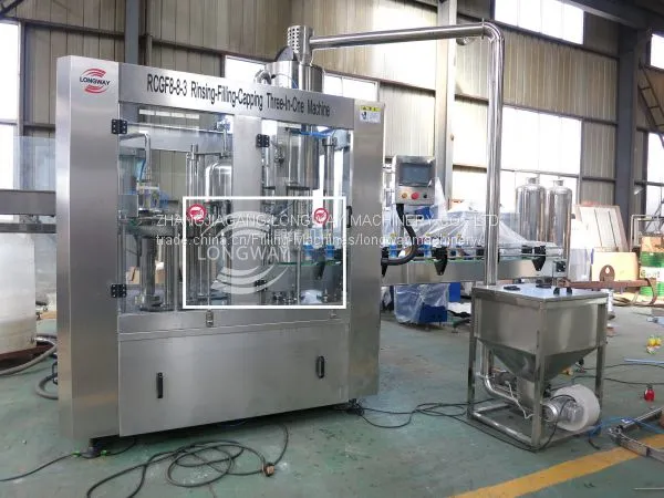 China 100% Factory Round Bottle /Square Bottle /Irregular Bottled Juice Filling Machine With Small Pump (China Longway ) photo-3