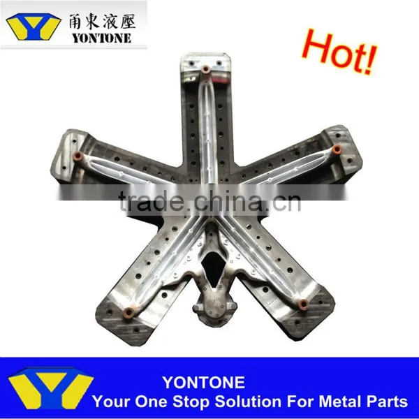 Ningbo OEM Factory Aluminum Die Casting Swivel Chair Base Parts