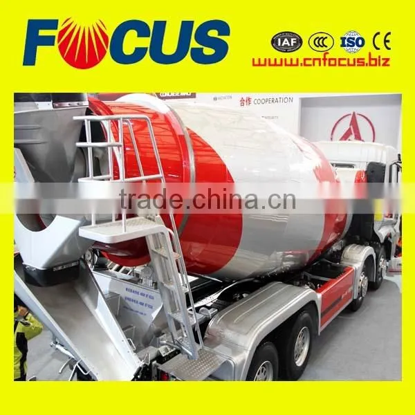 ISO Standard 14 Cubic HOWO Brand Concrete Mixer Truck With 6-Cylinder photo-4