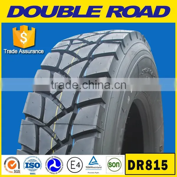 2016 New Produce DOUBLE ROAD Brand Truck Tire 315/80R22.5