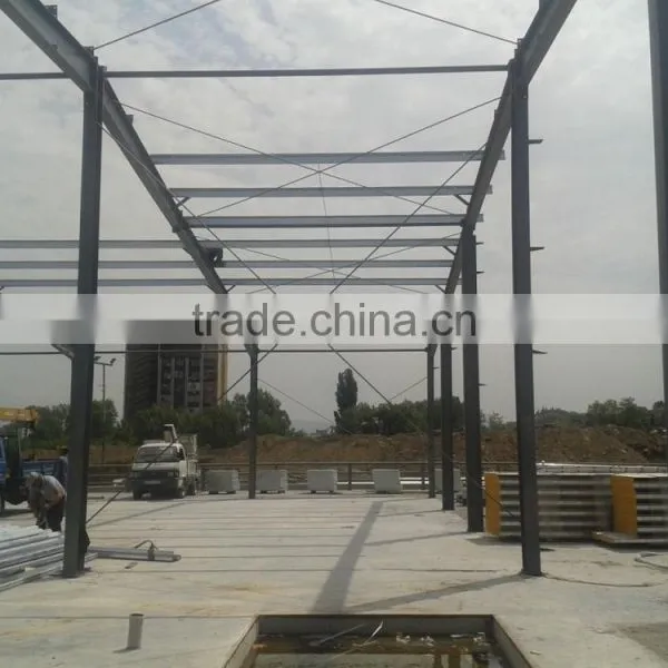 Prefab Light Steel Fabrication Workshop Layout photo-5