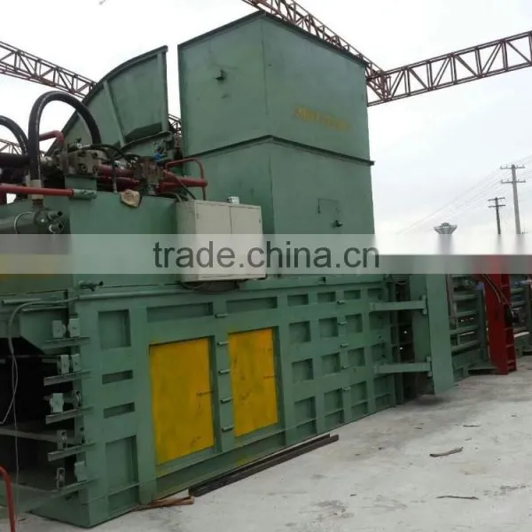 Hydraulic Full-automatic Horizontal Baler Machine for Eucalyptus Leather,cardboard Baling Press Machine YW2-150T photo-2