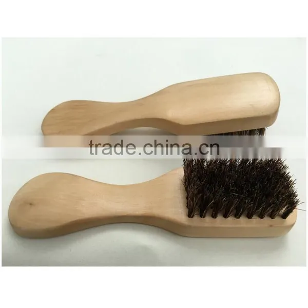 Wild Boar Bristle Brush Brush With a Handle for Men, Schima Superba Beard Brush Can be Carved Logo photo-5