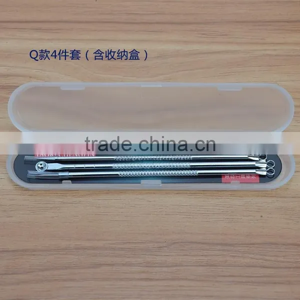 Acne Pin 4 Sets, go to Black, Acne Beauty Beauty Tools, Double Headed Acne Needle Set photo-2
