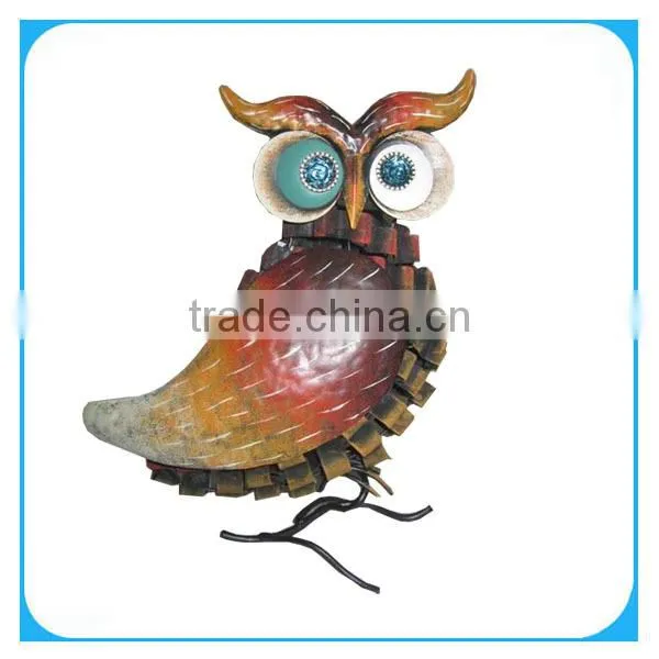 Home Decoration Metal Decorative Owl photo-4