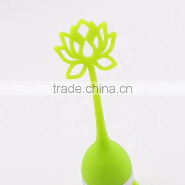 High Quality Metal Tea Infuser With Silicone Handle photo-3