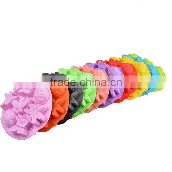 11022 Butterfly Bee Shape Silicone Chocolate Cake Molds Offered by Zibo Nicole Manufacture photo-5