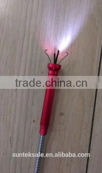 24" LED Flexible Magnetic Pick-Up Tool With Claw Magnetic Cleaning Tool photo-4