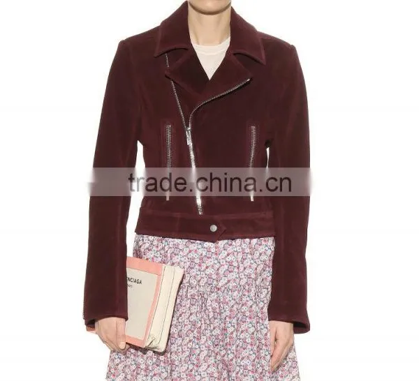 Suede Jacket for Women's photo-4