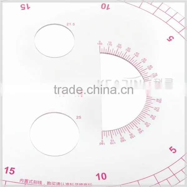 Plastic Non Toxic Sandwich Printing Ruler #6460 in Kearing Brand photo-3