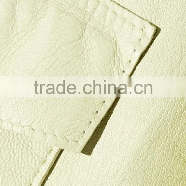 Fashion Design Women Light Green Leather Trench Coat OEM Service photo-4