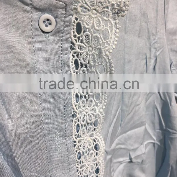 GZY Stock Summer Cotton Clothing Women Blouse photo-4