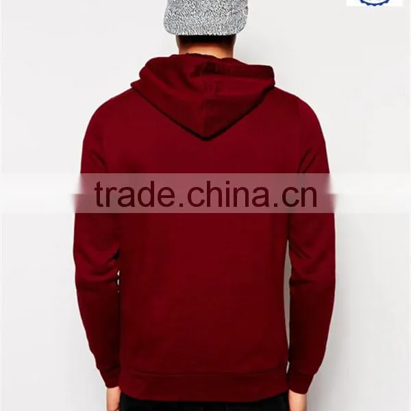 Custom Printed Kangaroo Pocket Cheap Hoodies Pullover Blank photo-2