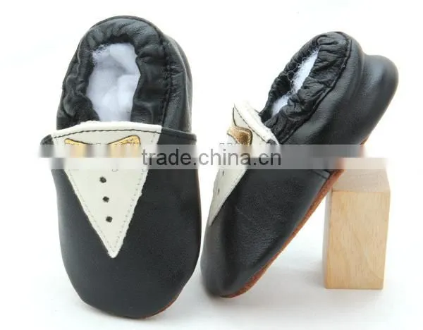 Wholesale Baby Shoes Soft Sheepskin Girl Boy Leather Baby Dress photo-3