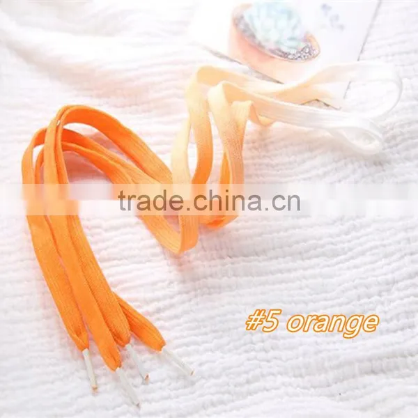 Violet Print Color Laces For Sneakers~Gradient Printing Shoelaces~7 Colors~Customized Flat Laces photo-5