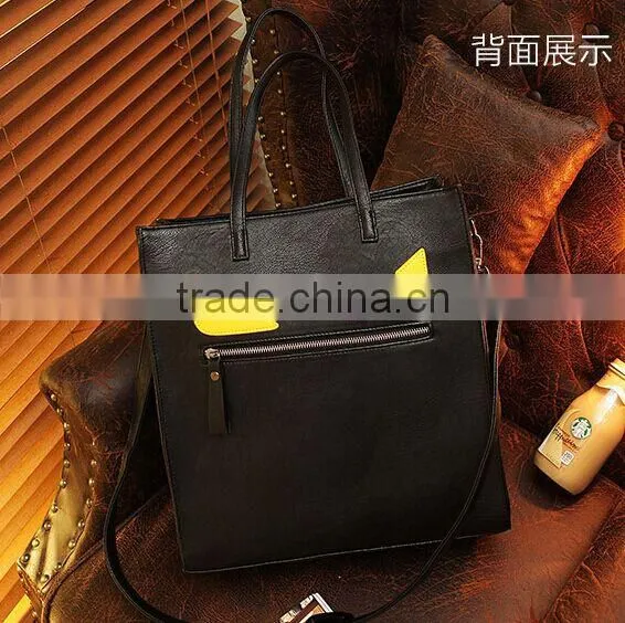 2015 Fashion Black Charming Bowling Lady Hand Bag photo-4