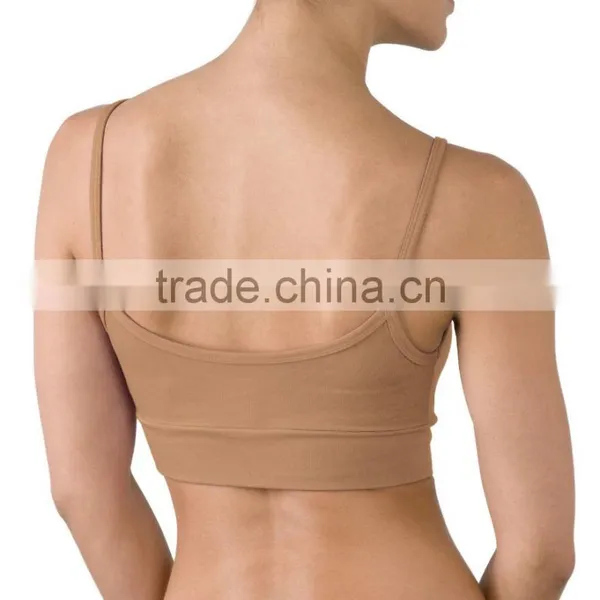 Gym Wear Dry Fit Fashionable Crop Top Custom Yoga Bra photo-2