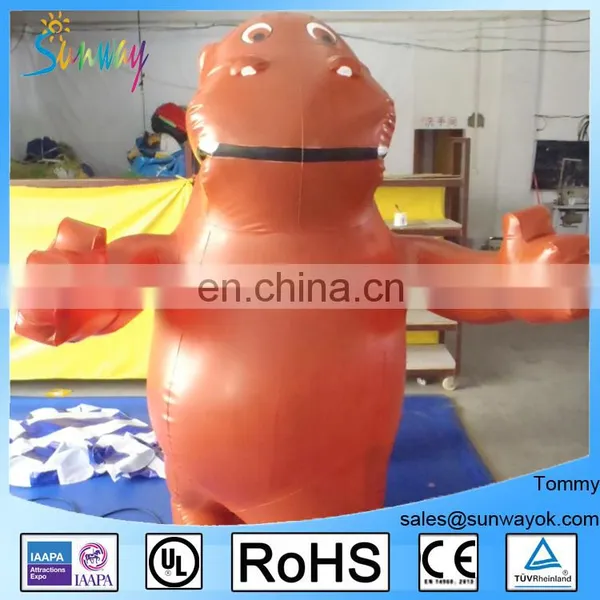 Sealed Airtight Inflatable Hippo Model photo-5